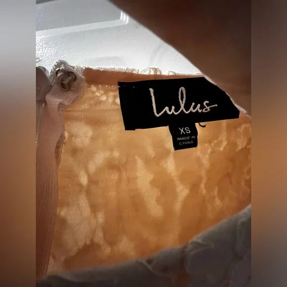 NWT Lulu’s White Wedding Engagement Dress size XS - Picture 11 of 12